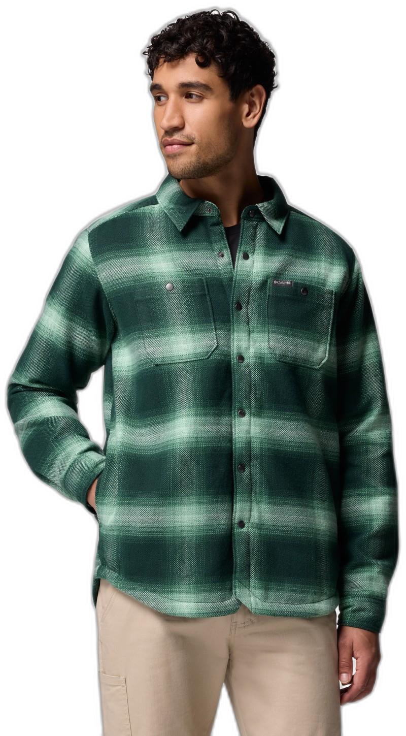 Windward II Shirt Jacket, Tall - Mens - rain forest blurred ombre 1