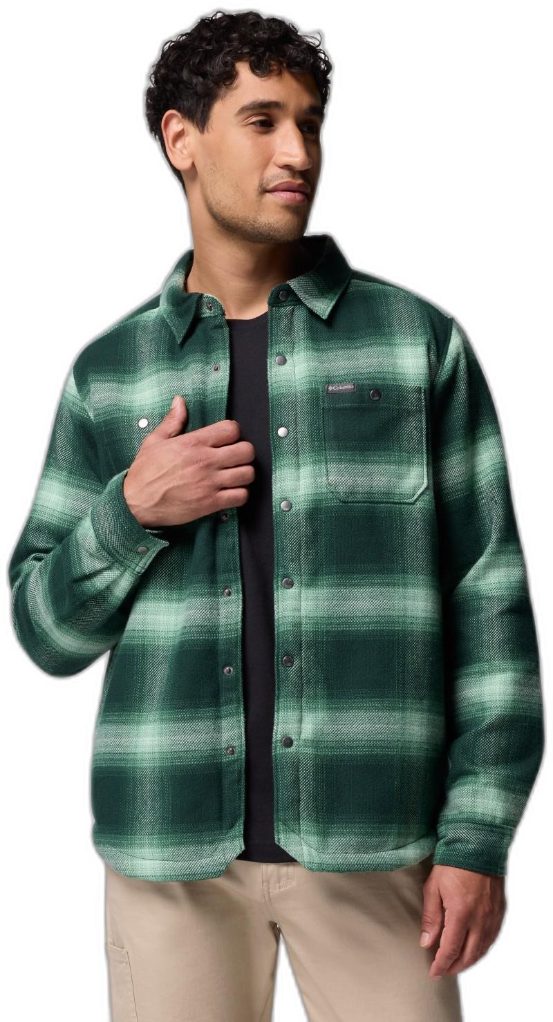 Windward II Shirt Jacket, Tall - Mens - rain forest blurred ombre 1