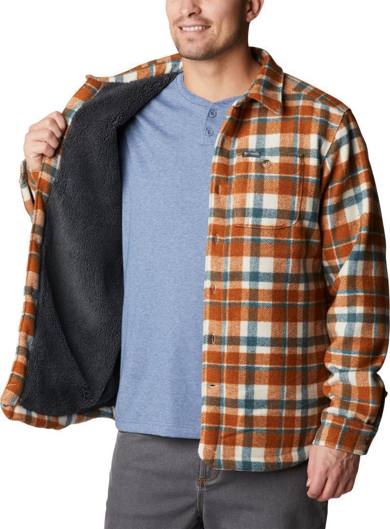 Windward Rugged Shirt Jacket - Mens - Warm Copper Stair Step Check 5