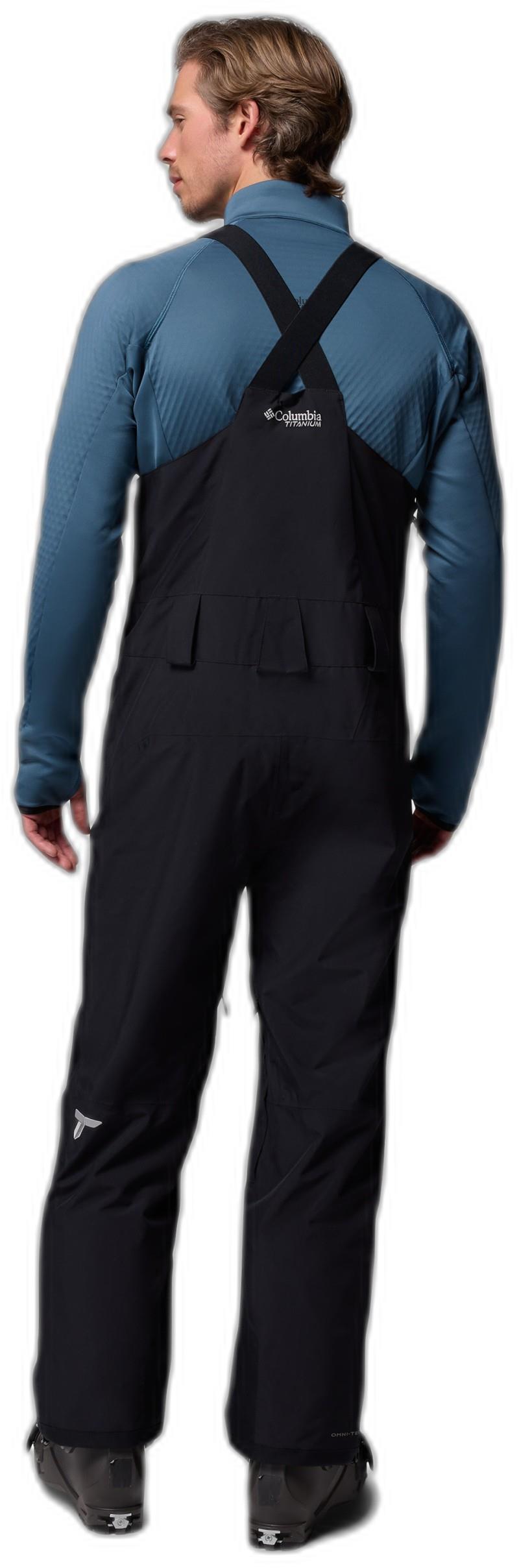 Winter District BIbs, Long - Mens - black 1