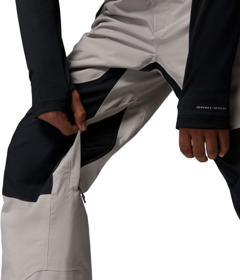 Winter District BIbs, Reg - Mens - flint grey / black 1