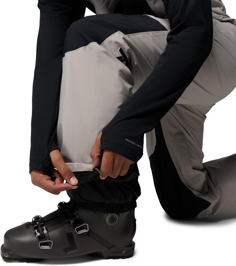 Winter District BIbs, Reg - Mens - flint grey / black 1