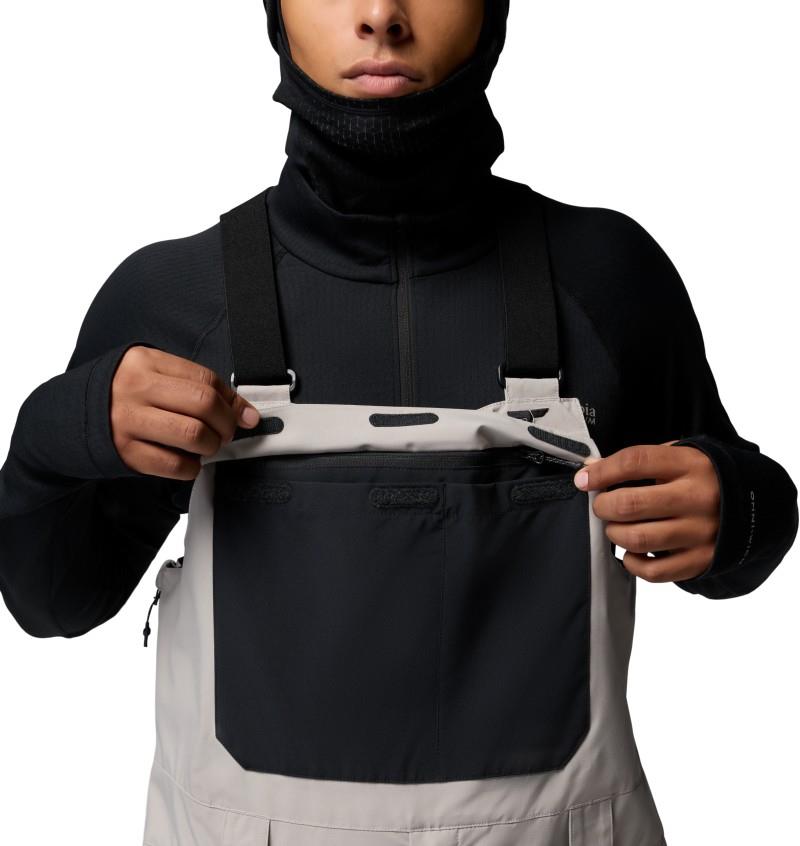 Winter District BIbs, Reg - Mens - flint grey / black 1