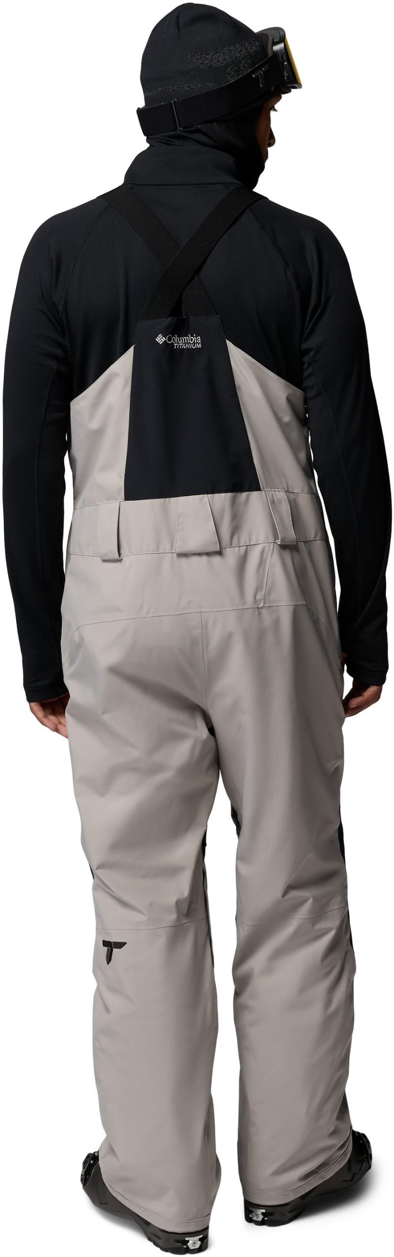Winter District BIbs, Reg - Mens - flint grey / black 1
