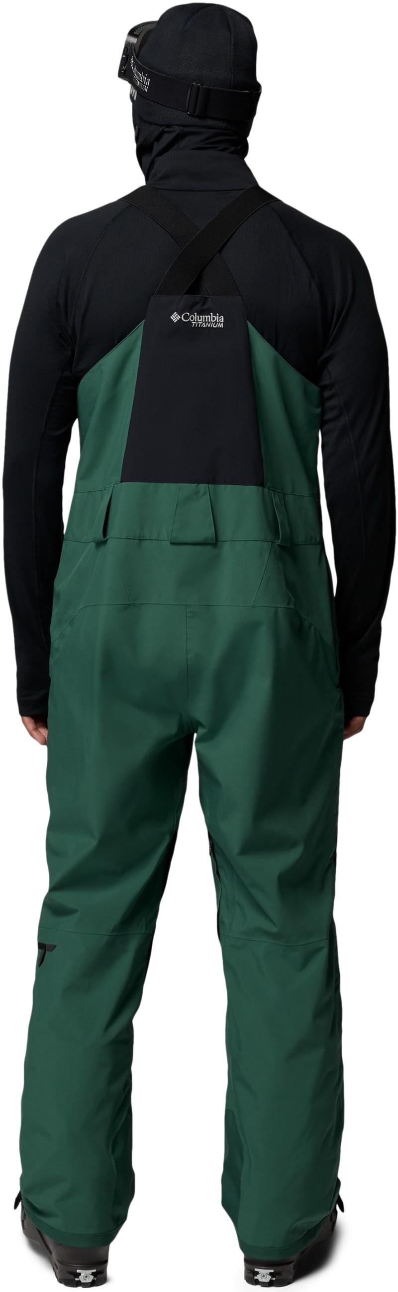 Winter District BIbs, Reg - Mens - rain forest / black 1