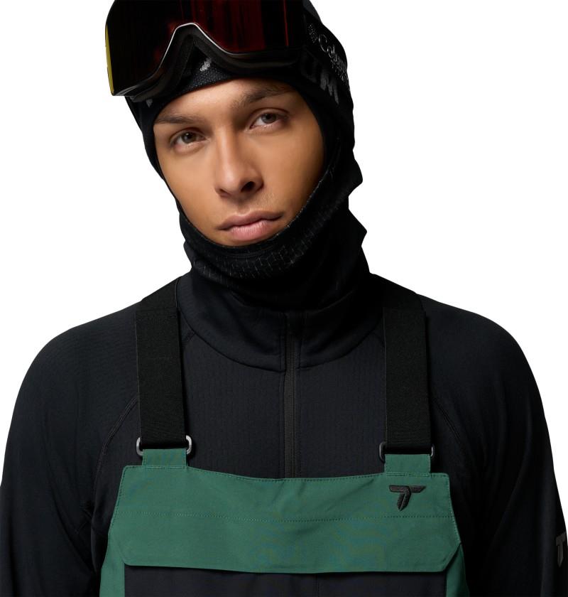 Winter District BIbs, Reg - Mens - rain forest / black 1