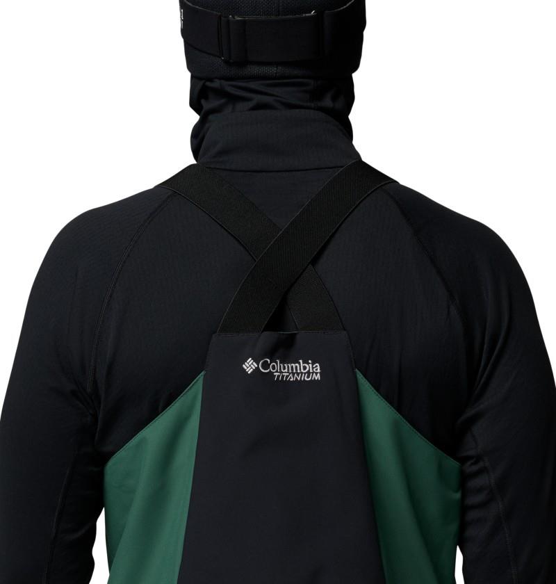 Winter District BIbs, Reg - Mens - rain forest / black 1