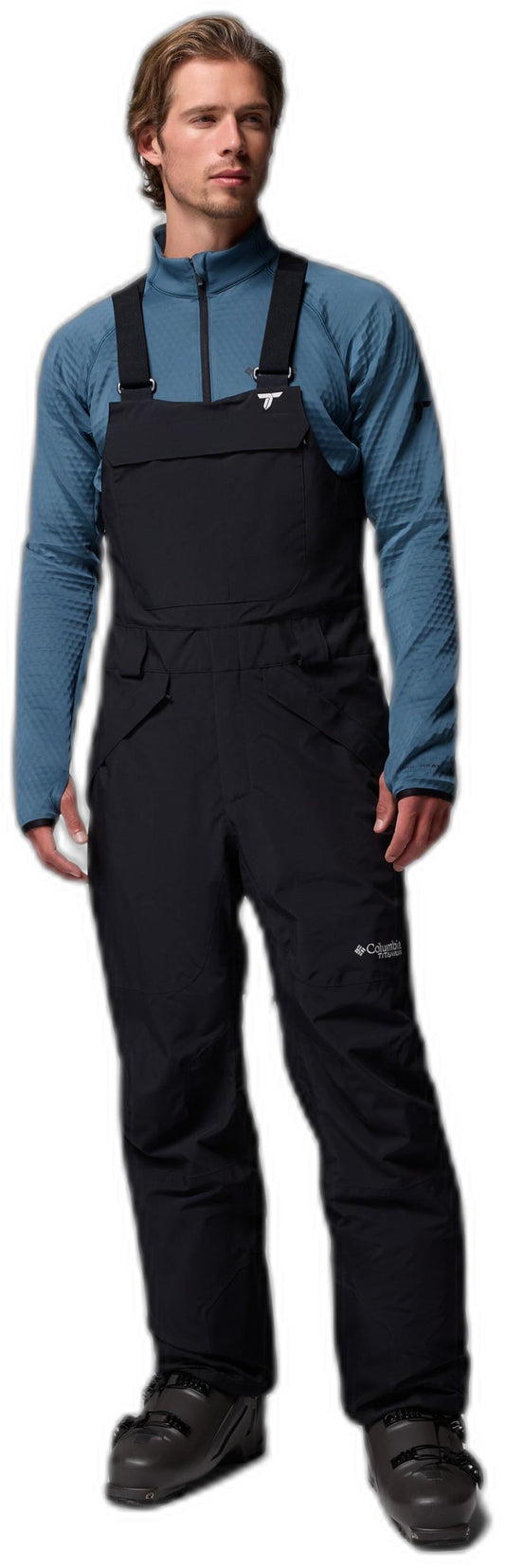 Winter District BIbs, Short - Mens - black 1