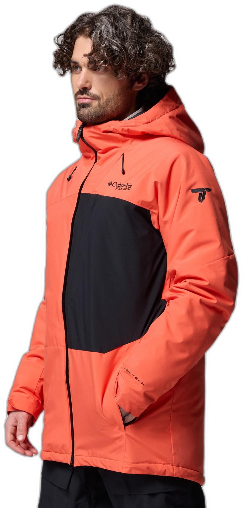 Winter District III Jacket, Tall - Mens - zing / black 1