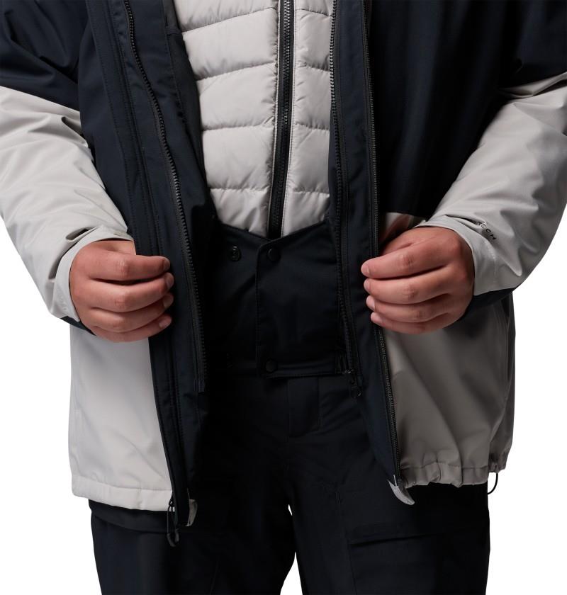 Winter District II Interchange Jacket, Extended - Mens - flint grey / black 1