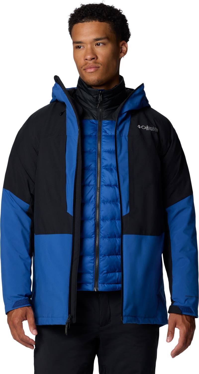 Winter District II Interchange Jacket - Mens - black / mountain blue 1