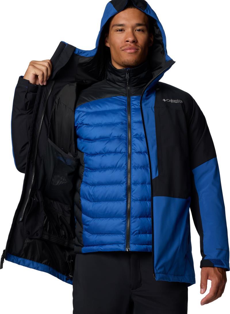 Winter District II Interchange Jacket - Mens - black / mountain blue 1