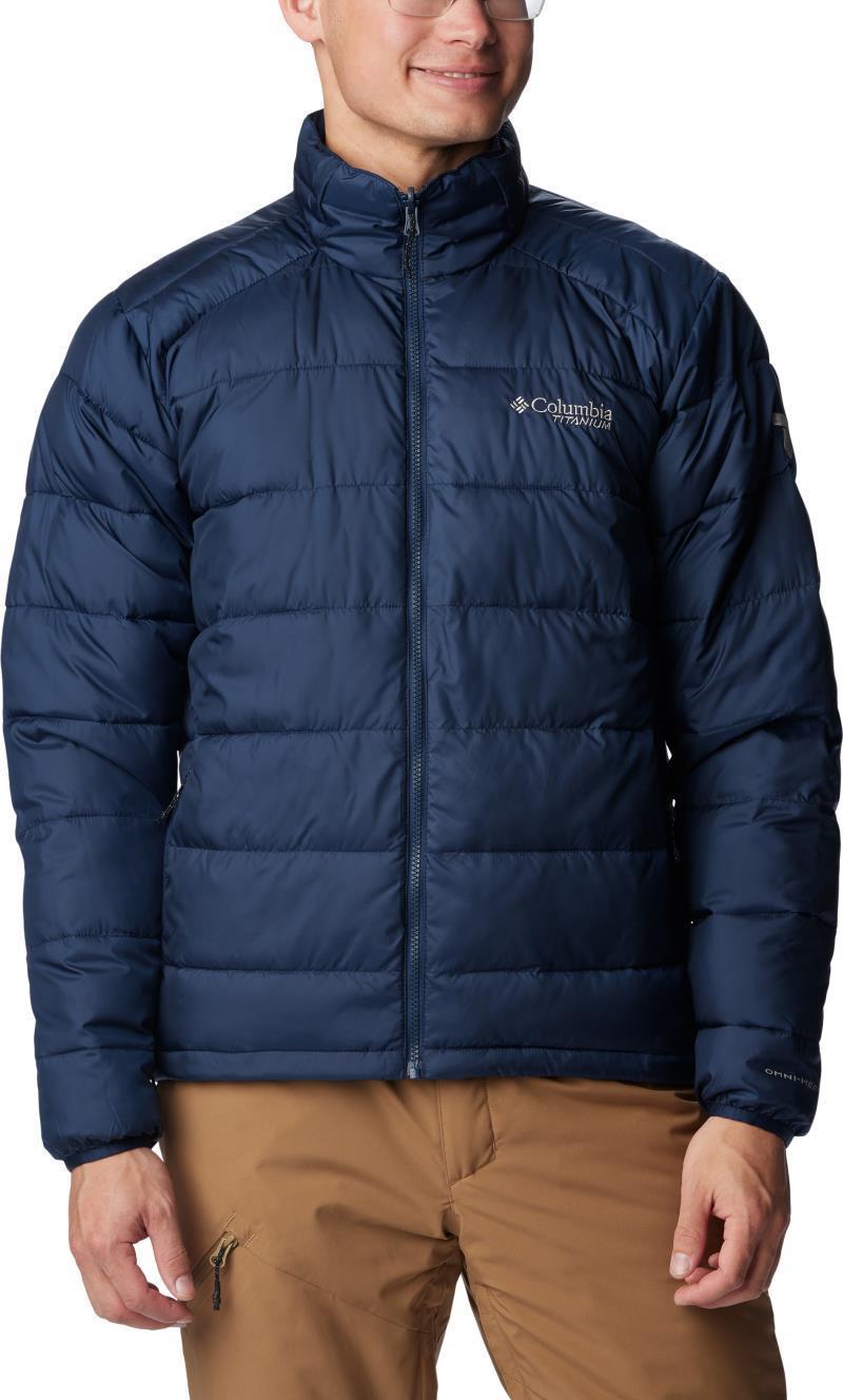 Winter District Interchange Jacket - Mens - Collegiate Navy / Raw Honey 2