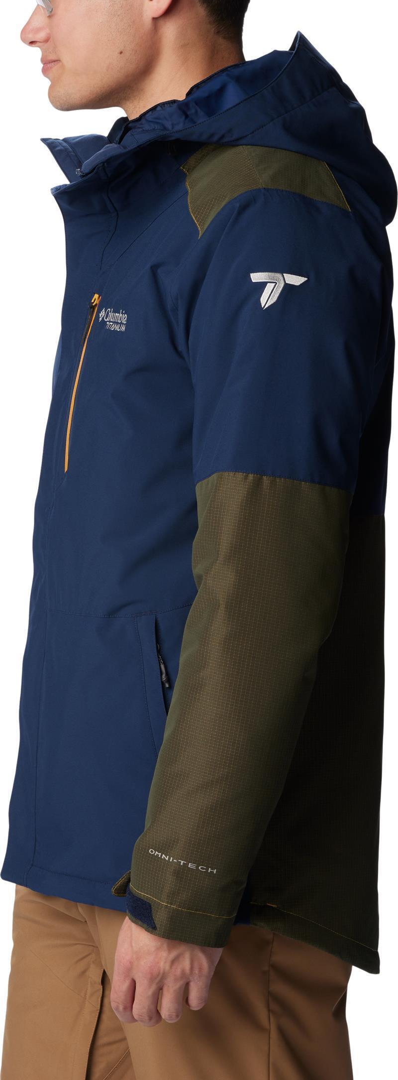 Winter District Interchange Jacket - Mens - Collegiate Navy / Raw Honey 4
