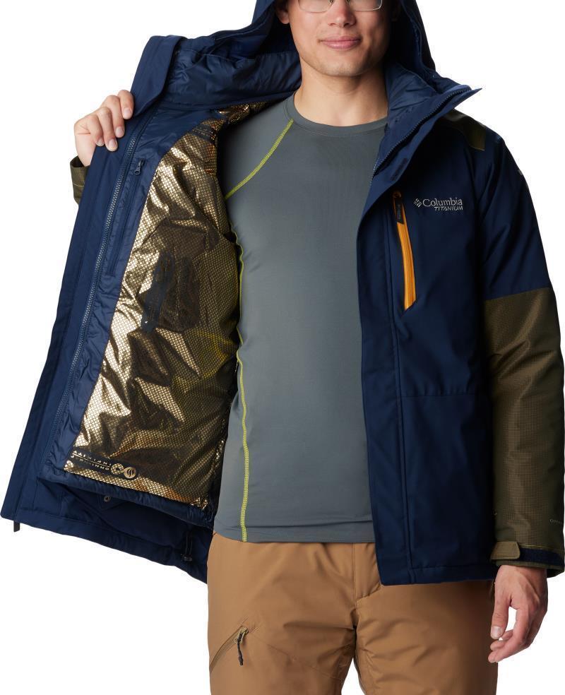 Winter District Interchange Jacket - Mens - Collegiate Navy / Raw Honey 7