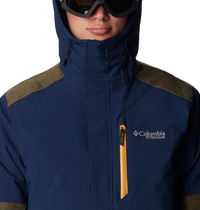 Winter District Interchange Jacket - Mens - Collegiate Navy / Raw Honey 8
