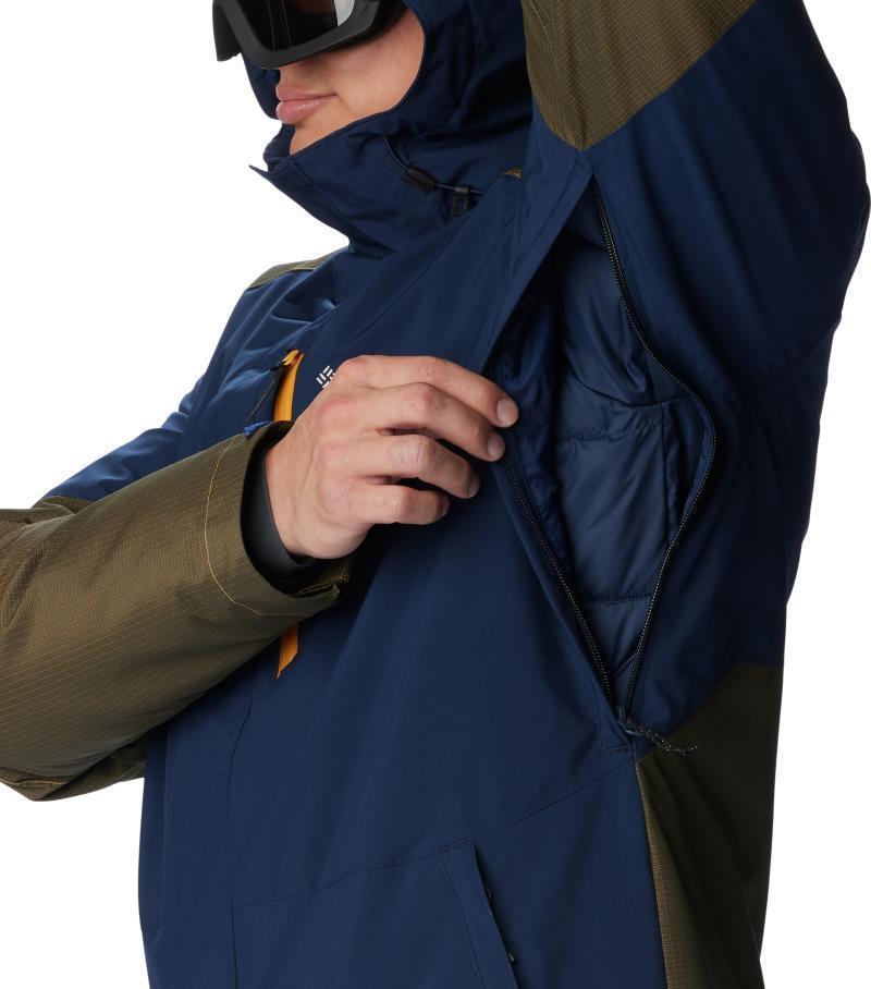 Winter District Interchange Jacket - Mens - Collegiate Navy / Raw Honey 9
