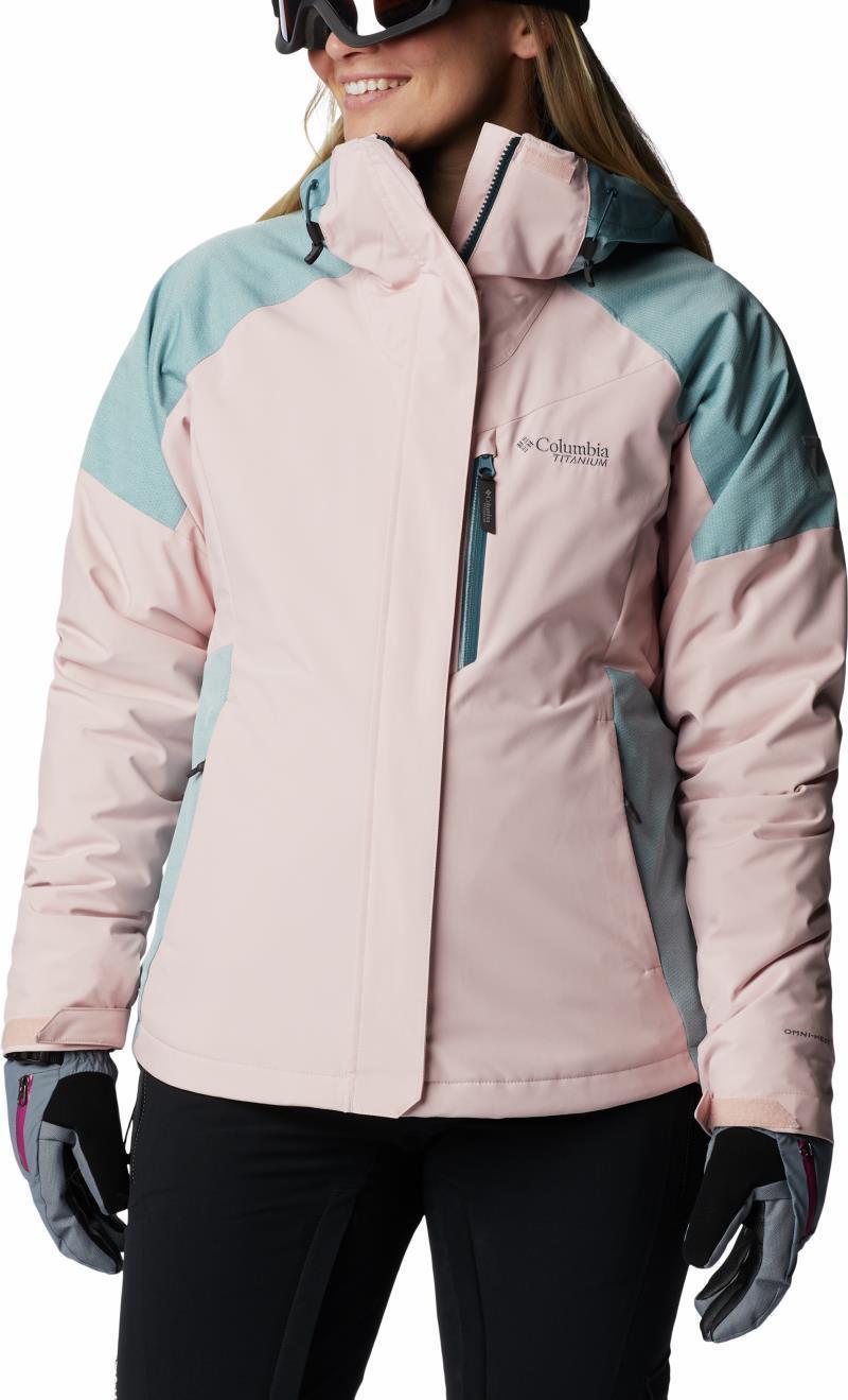 Winter District Interchange Jacket - Womens - Dusty Pink / Night Wave 1