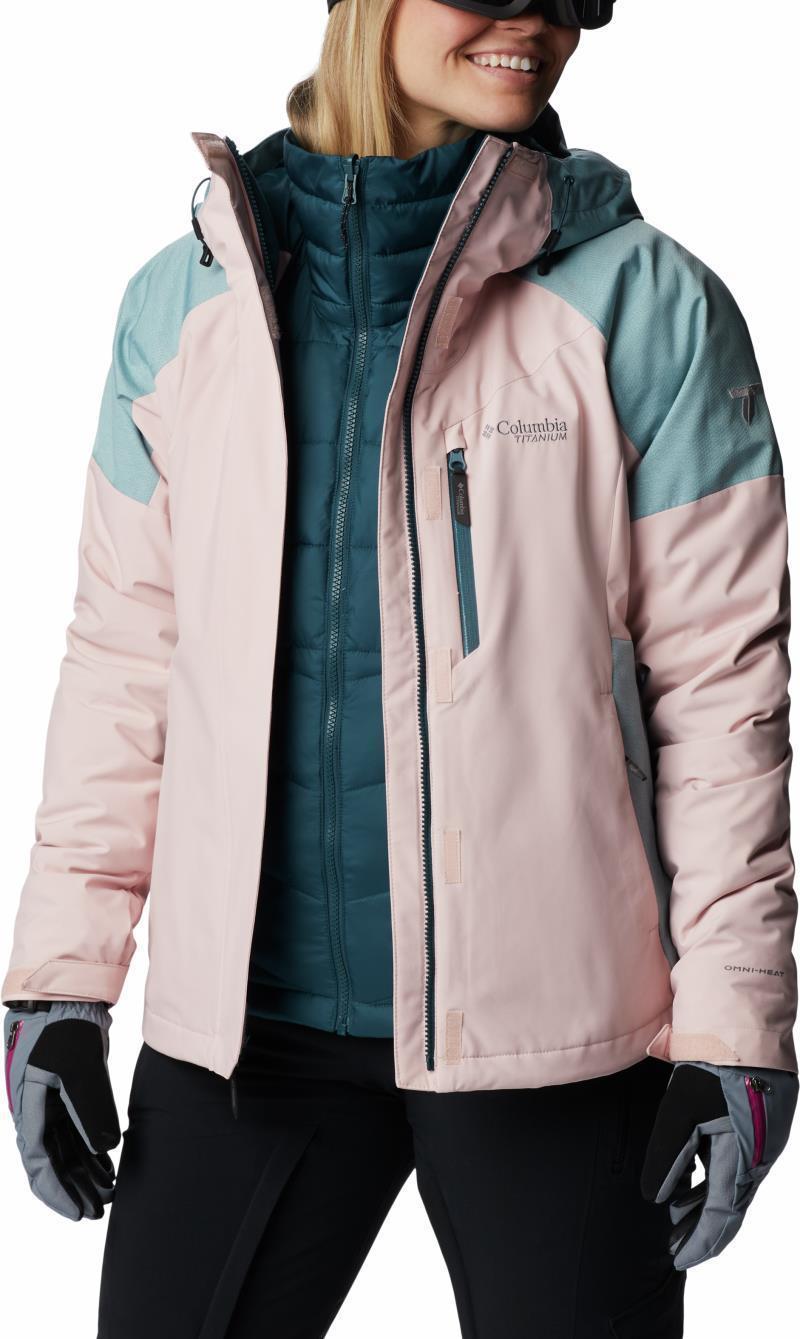 Winter District Interchange Jacket - Womens - Dusty Pink / Night Wave 8