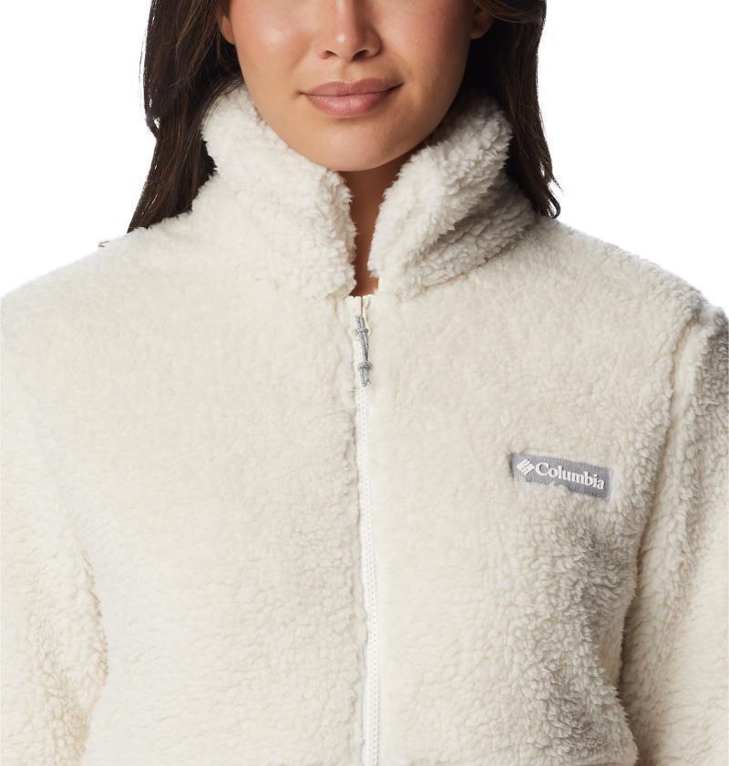Winter Pass Sherpa Long Full Zip - Womens - Chalk 6