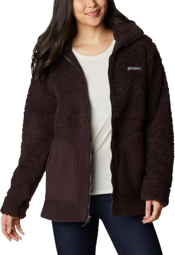 Winter Pass Sherpa Long Full Zip - Womens - New Cinder 3