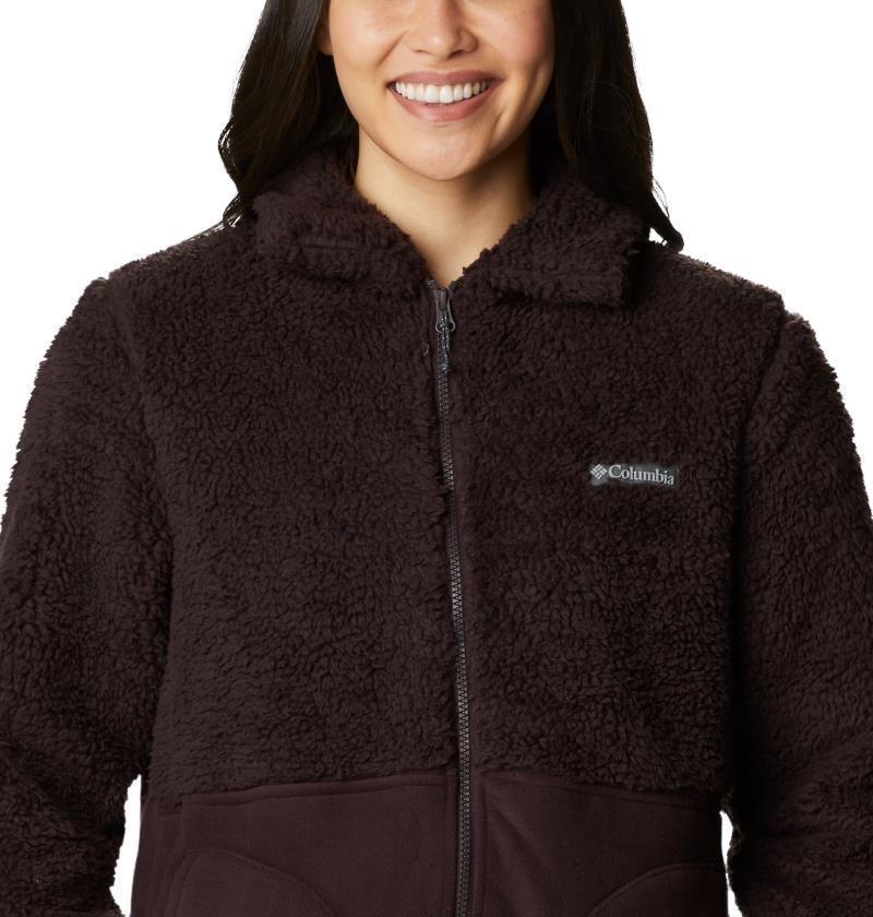 Winter Pass Sherpa Long Full Zip - Womens - New Cinder 6