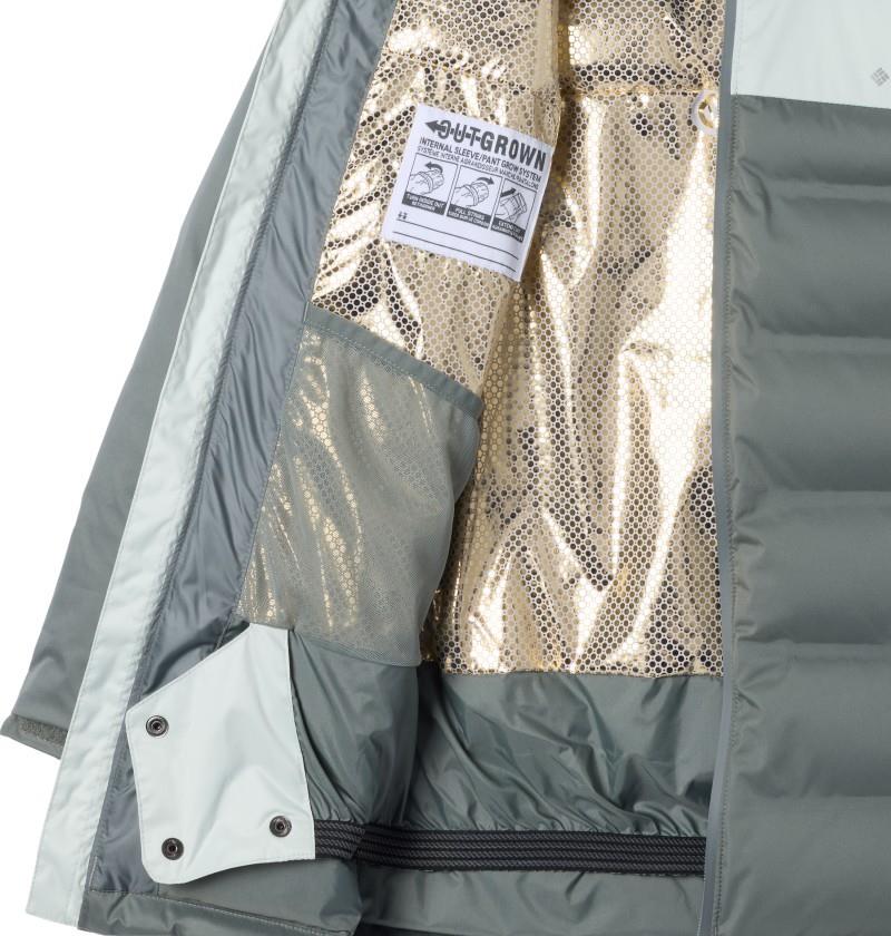 Winter Powder Heat Seal Jacket - Youth - sedona sage / tea light 1