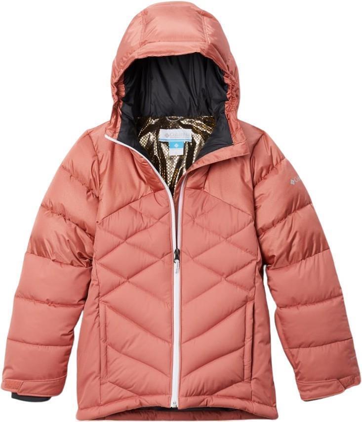 Winter Powder II Quilted Jacket - Youth Girls - Dark Coral 1
