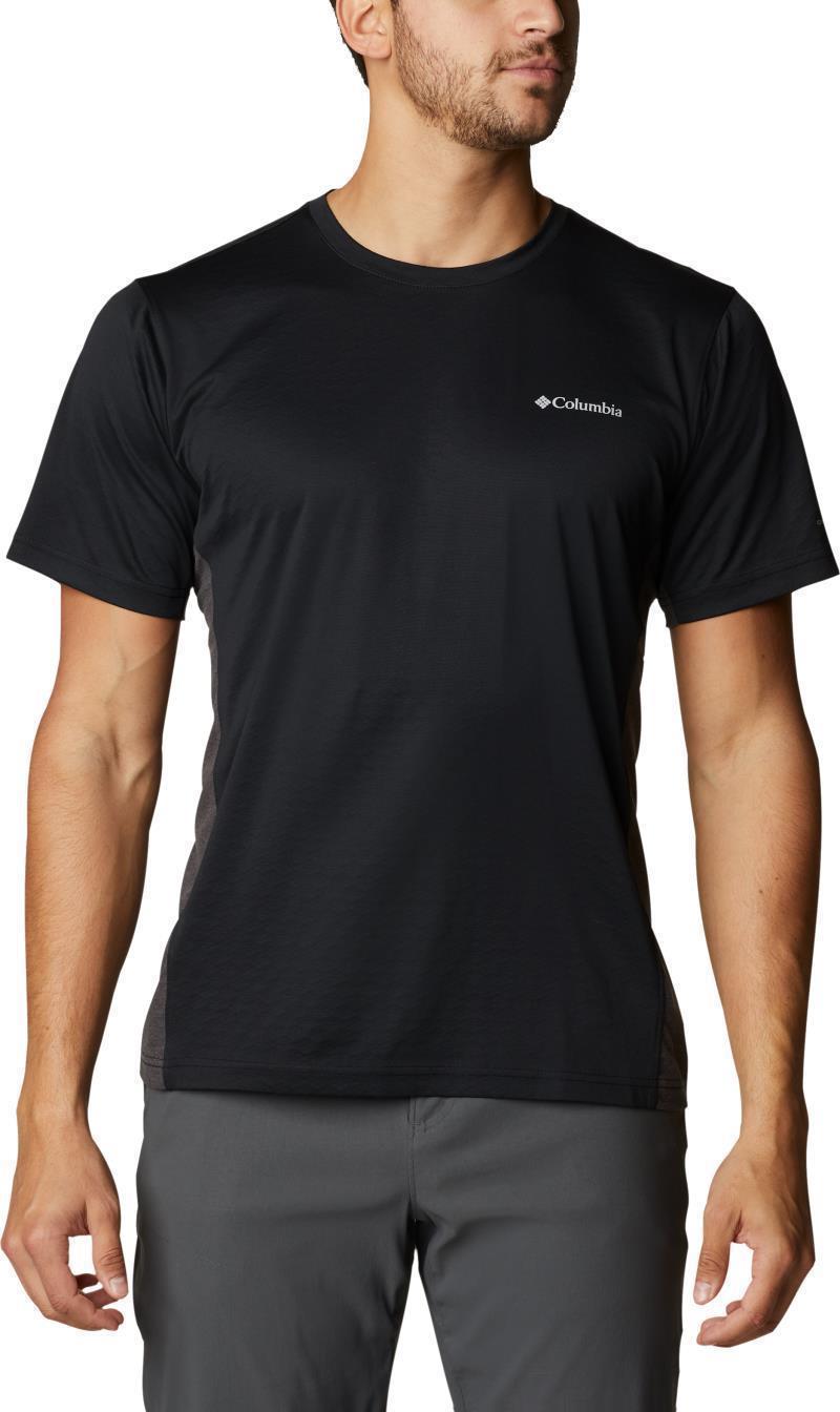Zero Ice Cirro-Cool SS Shirt - Tall - Mens - Black / Black Heather 1