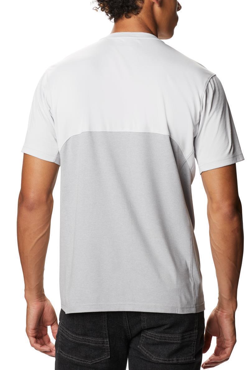 Zero Ice Cirro-Cool SS Shirt - Tall - Mens - Nimbus Grey / Nimbus Grey Heather 2