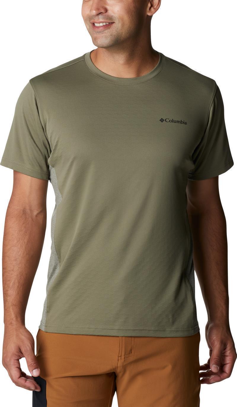 Zero Ice Cirro-Cool SS Shirt - Tall - Mens - Stone Green / Stone Green Heather 1