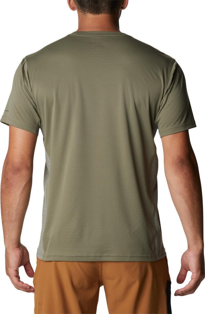 Zero Ice Cirro-Cool SS Shirt - Tall - Mens - Stone Green / Stone Green Heather 2