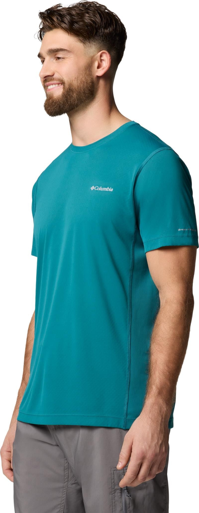Zero Rules Light SS Crew - Mens - river blue 1