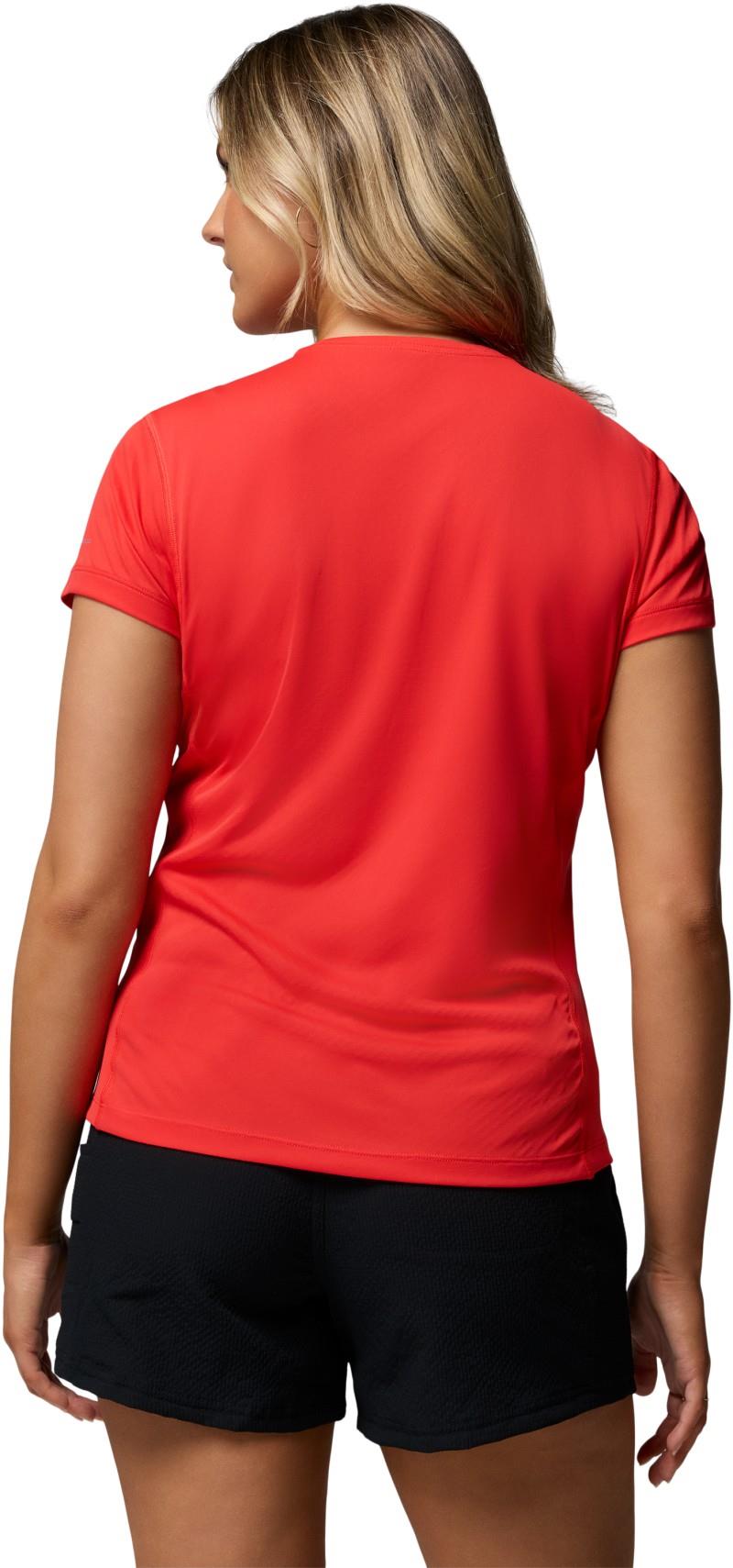 Zero Rules Light SS Crew - Womens - poppy red 1
