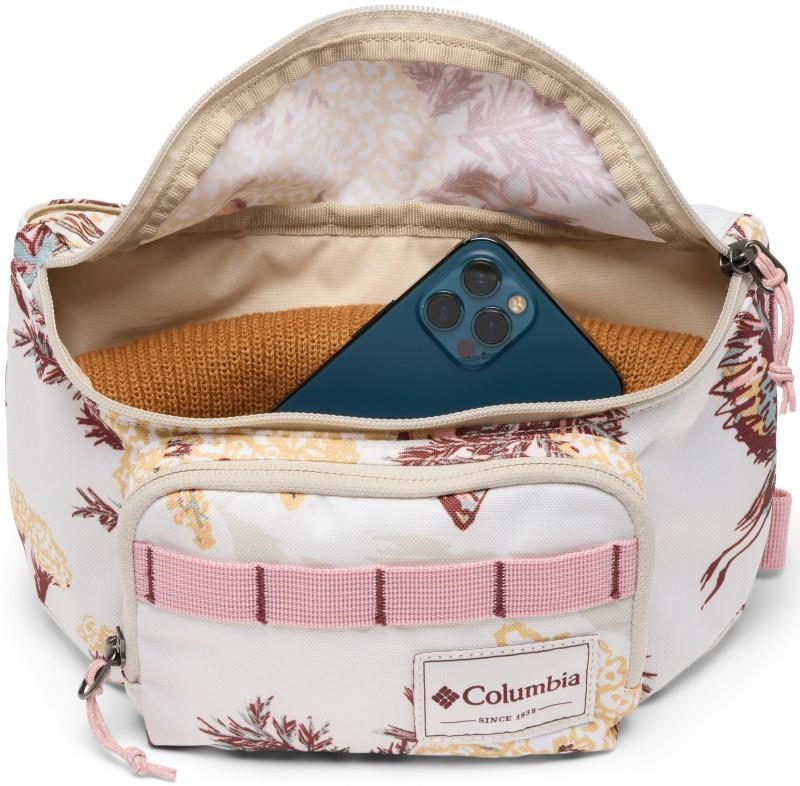 Zigzag II Printed Hip Pack - sea salt outbacked 1