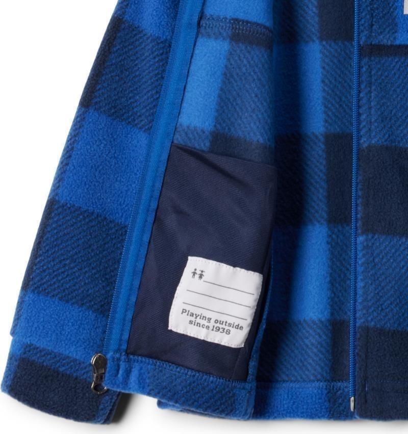Zing III Fleece - Toddler Boys - mountain blue check 1