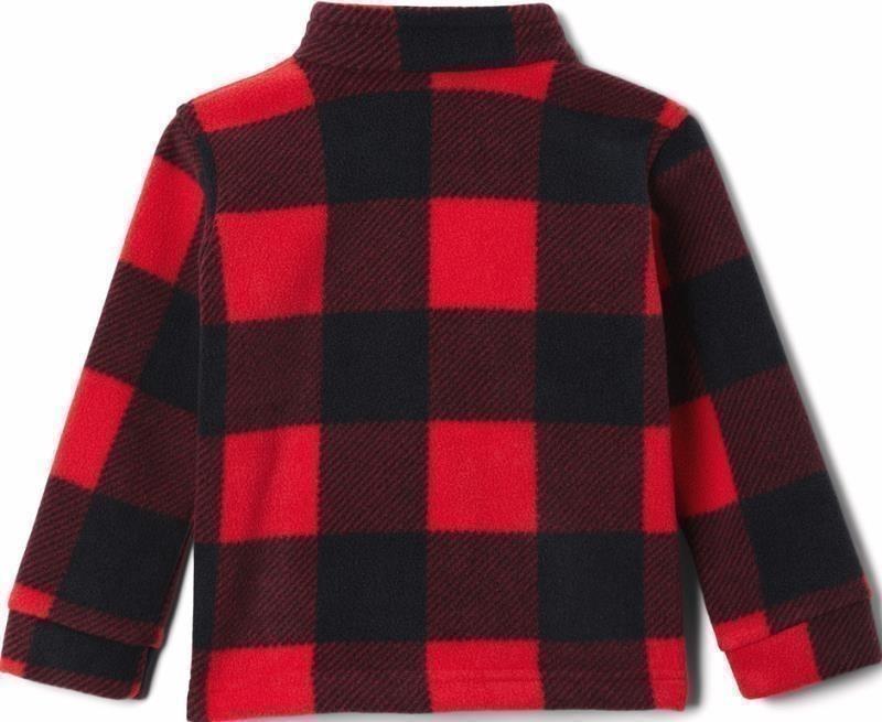 Zing III Fleece - Toddler Boys - mountain red check 1