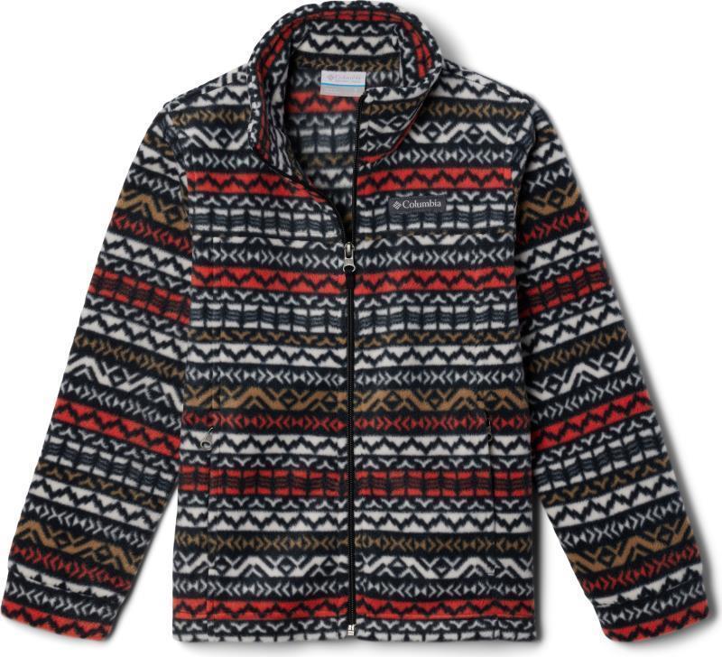 Zing III Fleece - Youth Boys - Black Madras 1