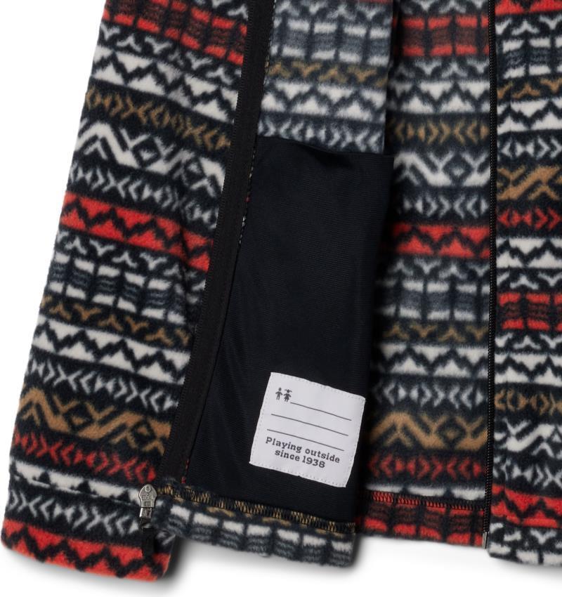 Zing III Fleece - Youth Boys - Black Madras 3