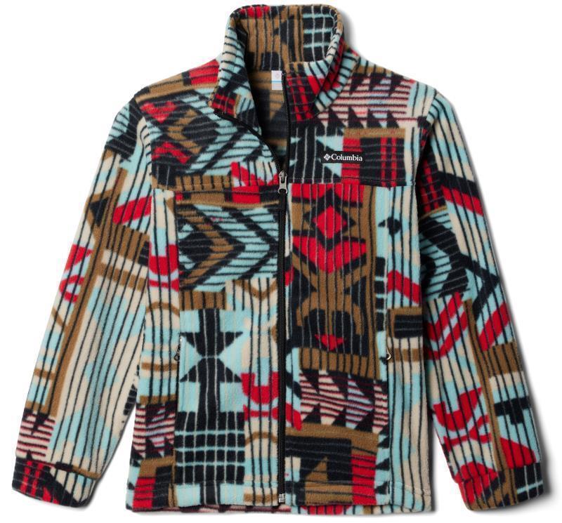 Zing III Fleece - Youth Boys - Delta Pathways / Black 1