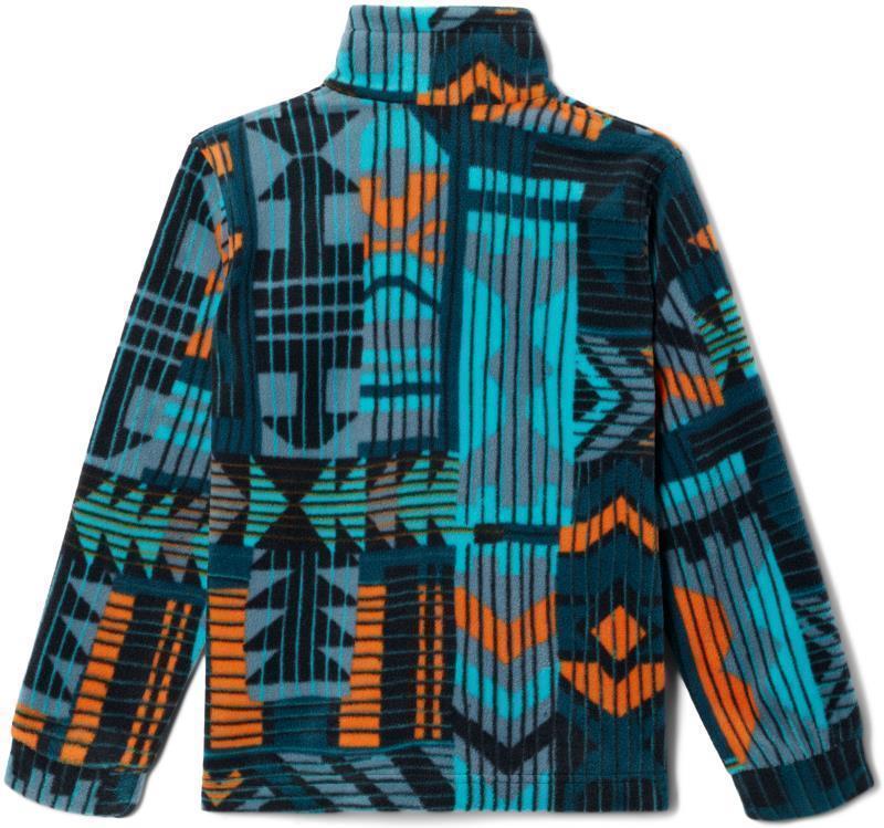 Zing III Fleece - Youth Boys - Night Wave Pathways 2