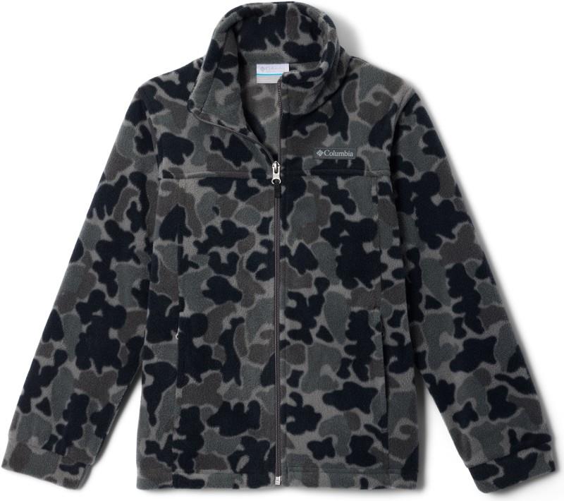 Zing III Fleece - Youth Boys - black puzzle camo 1