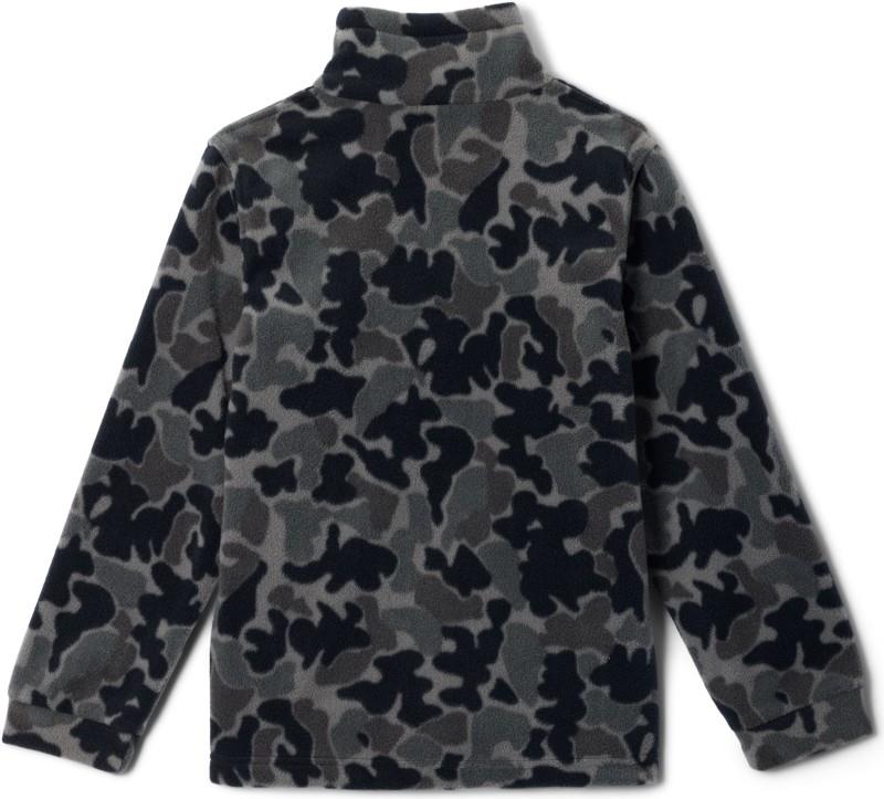 Zing III Fleece - Youth Boys - black puzzle camo 1