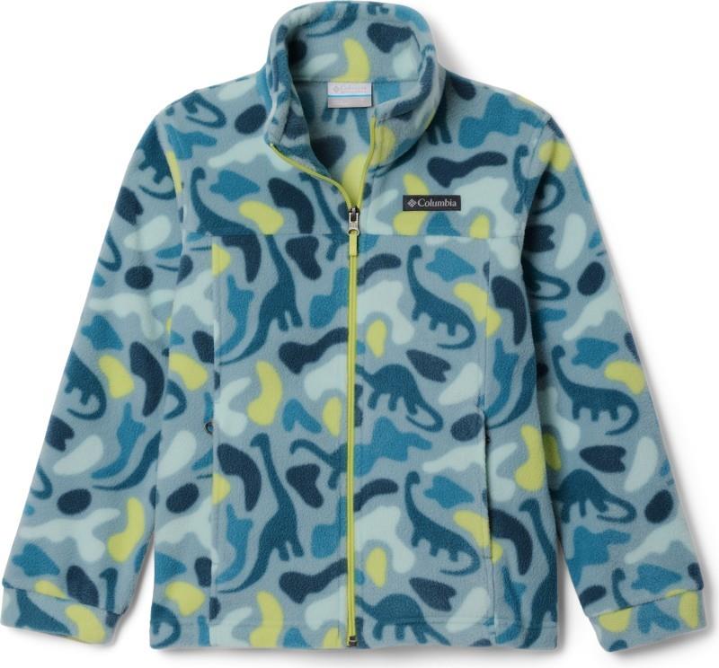 Zing III Fleece - Youth Boys - crushed blue dinoflauge 1