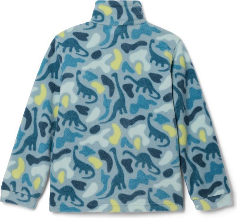 Zing III Fleece - Youth Boys - crushed blue dinoflauge 1
