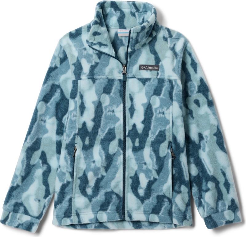 Zing III Fleece - Youth Boys - everblue treebark 1