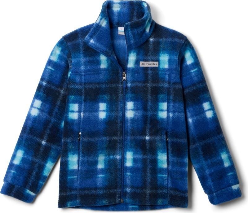 Zing III Fleece - Youth Boys - mountain blue omblur tonal 1