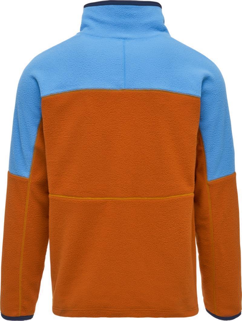 Abrazo Fleece Half-Zip Jacket - Mens - Azul / Mezcal 2