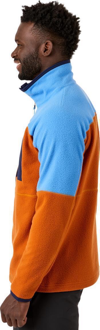 Abrazo Fleece Half-Zip Jacket - Mens - Azul / Mezcal 4