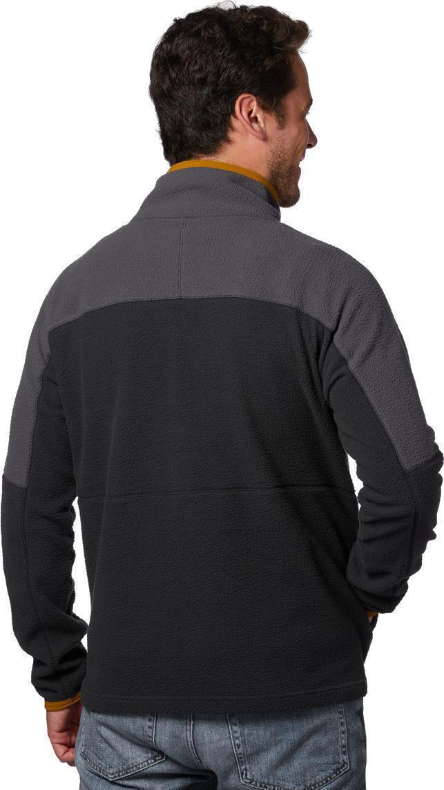 Abrazo Fleece Half-Zip Jacket - Mens - Graphite / Black 2